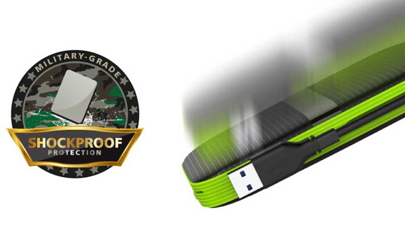 Silicon Power Armor A60 5Tb Shockproof Black (USB 3.0) - External